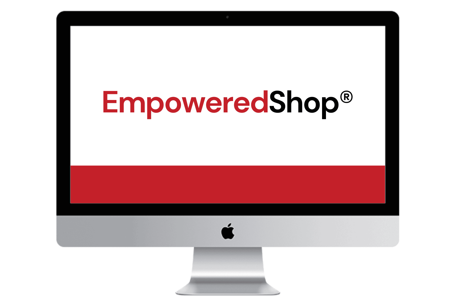 Empowered Shop® on an iMac