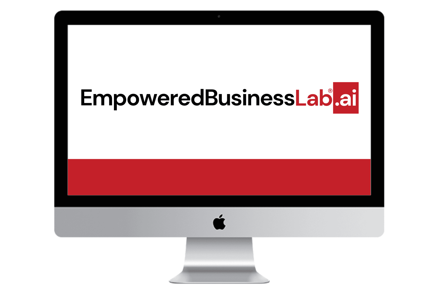 Empowered Business Lab® AI on an iMac